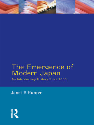 cover image of The Emergence of Modern Japan